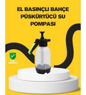 Northcity 2 Litre Köpük Püskürtücü - Manuel Basınçlı Oto Yıkama Şişesi ve Dayanıklı Temizlik Çözümü