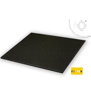 Rublex XCross Pro Black Kauçuk Zemin 100 x 100 cm 20 mm Siyah 1 Adet