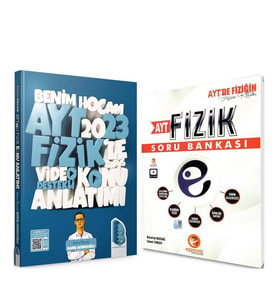 Benim Hocam 2023 AYT Fizik Konu ve Eğzersiz Soru Bankası Seti 2 Kitap