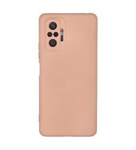 Xiaomi Redmi Note 10 Pro Kılıf Nano İçi Kadife Silikon - Pudra