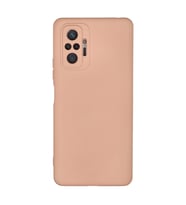 Xiaomi Redmi Note 10 Pro Kılıf Nano İçi Kadife Silikon - Pudra