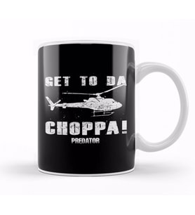Predator Get To The Choppa Kupa Bardak Porselen