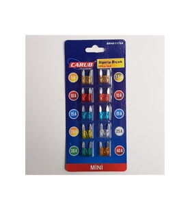 Mini Geçme Fişli Sigorta 10'lu