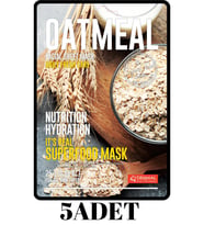 DERMAL 5 ADET Superfood Yulaf Yüz Maskesi I Besleyici ve Nemlendirici 