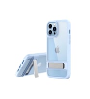 Newface Apple iPhone 13 Pro Kılıf Rolet Stand Kapak - Sierra Blue