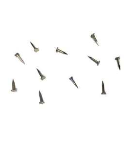 Klips, Menteşe, Ayağı Çivisi 7mm Çelik - Nikel 10gr