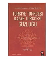 Türki̇ye Türkçesi̇ Kazak Türkçesi̇ Sözlüğü (Krem)