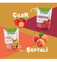 Freeze Dried 2'li Sezonluk Paket Çilek - Şeftali