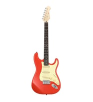 Donner DST-600 Elektro Gitar (Fiesta Red)