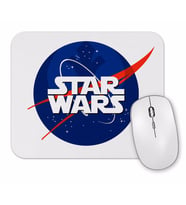 Star Wars Nasa Logo 2 Mouse Pad