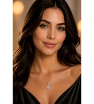 Lüks Figürlü Gösterişli Zirkon Taşlı Kolye