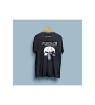 Oversize Punisher tasarım unisex T-shirt