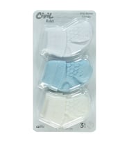 Civil Baby Erkek Bebek 3'lü Çorap Set 0-6 Ay Mavi
