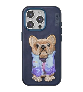 Venco Apple İphone 15 Pro Max Cute Desenli Kapak - Lacivert