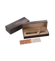 Sheaffer 100 Coffee Edition Hediye Kutulu Roller Kalem M Uç Mat Kahve PVD Detaylı E1937451