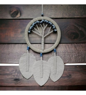 Periboia Rüya Kovan Hayat Ağacı Dream Catcher Ekru