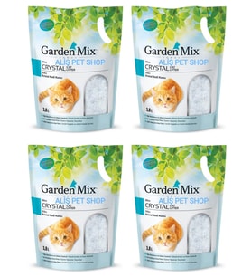 Gardenmıx Sılıca Kedi Kumu 1.4 Kg - 3.8 L X 4 ADET