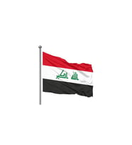 Irak Gönder Bayrağı 50X75 (Çok Renkli)
