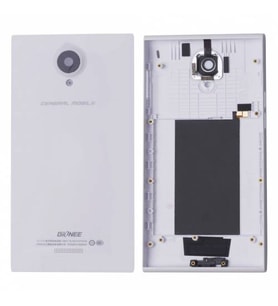 General Mobile Discovery Elite (E7) Kasa Arka Kapak (Beyaz - Beyaz)