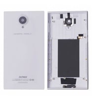 General Mobile Discovery Elite (E7) Kasa Arka Kapak (Beyaz - Beyaz)