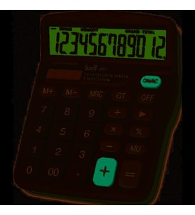 Sarff 837 Güneş Enerjili-Pilli Hesap Makinesi 12 Haneli Güneş Enerjili-Pilli