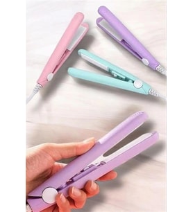 180°C Isı ve Uzun Süre Kalıcı Düzlük Sağlayan Mini Saç Düzleştirici