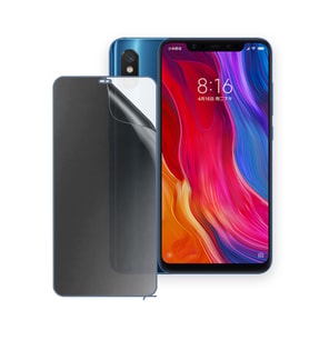 SChitec Xiaomi Mi 8 Uyumlu Ön Yüzey Hayalet Privacy Hidrojel Ekran Koruyucu