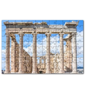 Cakapuzzle Atina Yunanistan Akropolis Kalıntıları Puzzle Yapboz MDF (Ahşap) (120 Parça)