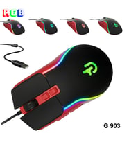 Trio - G903 Siyah RGB Gaming Mouse  Kablolu Oyuncu Faresi