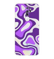 PrintiFy Oppo A9 2020 Uyumlu Kamera Korumalı Renkli Desen Tasarımlı Şeffaf Silikon Kılıf