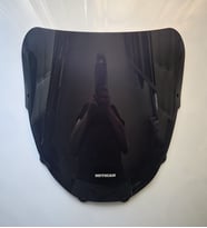 MOTOCAM Kawasaki ZZR 1100 D Ön Cam 1993-2001 Model 40cm Siyah Renkli 4mm