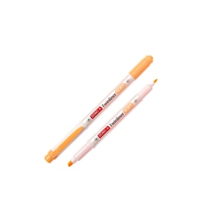 Dong-A Twinliner Soft Fosforlu Kalem Neon Turuncu No:10