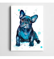 Pug Tablosu Kanvas Tablo