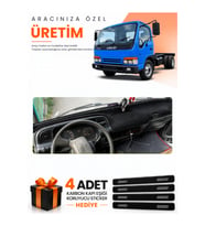 ISUZU NKR WIDE (1997-2005) Uyumlu Torpido Koruma Örtüsü Oto Kılıfı - Siyah