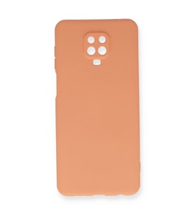 Xiaomi Redmi Note 9 Pro Kılıf Nano İçi Kadife Silikon - Turuncu