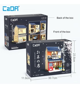 C66010W CADA ÇAY DÜKKANI 1200 PARÇA BLOCK OYUNCAK