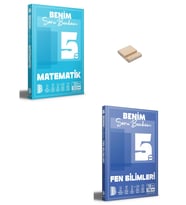 5. Sınıf Benim Soru Bankam Matematik ve Fen Bilimleri + Telefon Standı