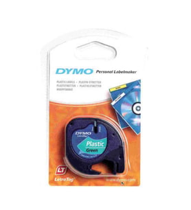 Dymo Letratag Şerit Plastik 12MM x 4 Metre Yeşil 