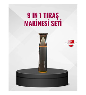 Mey İthalat® 9’u 1 Arada Çoklu Bakım Tıraş Seti Profesyonel Saç Sakal Kesme