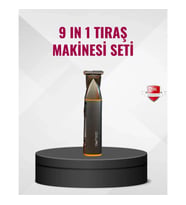 Mey İthalat® 9’u 1 Arada Çoklu Bakım Tıraş Seti Profesyonel Saç Sakal Kesme