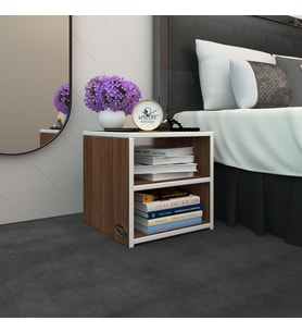 Kenzlife komodin meydey cvz 39*39*39 komidin kitaplık ayakkabılık (Karışık)
