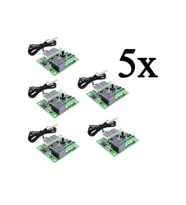 5'li Dijital Termostat Seti, 12V Akvaryum ve Kuluçka Uyumlu