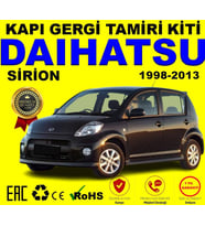 *Premium* Daihatsu Sirion 1998-2013 Kapı Gergisi Tamir Plastiği (4Kapı)