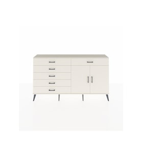 Arges Konsol Tek Raflı 6 Çekmeceli 2 Kapaklı 176x30x99 Aytaşı-Aytaşı