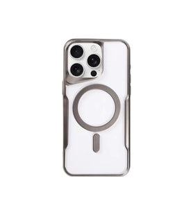 Newface Apple iPhone 14 Pro Max Kılıf Boyi Magsafe Silikon Kapak - Titan Gri