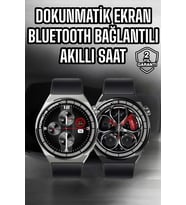 Mey İthalat® Akıllı Saat Dokunmatik Ekran Sesli Görüşme Bildirim Görme Takibi