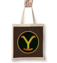 Yellowstone Logo GIFT 2022 Bez Çanta Uzun Saplı
