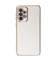 Samsung Galaxy A73 5g Kılıf Volet Silikon - Beyaz