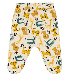 Civil Baby Hayvanlar Empirme 1-9 Ay Tek Alt Bebe - Bej 1-3 Ay (Taş)