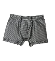 Lacivert Çizgili Pamuklu Erkek Çocuk Boxer